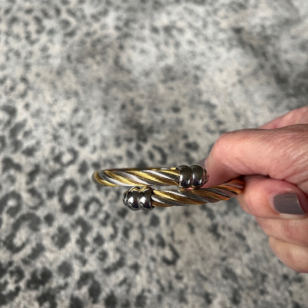 Charriol Stainless Steel bangle bracelet